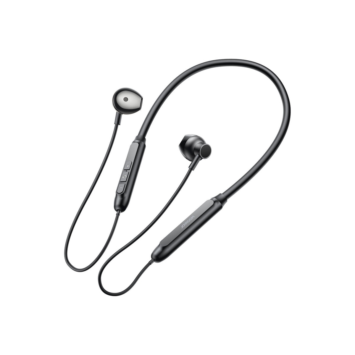 JOYROOM® Neckband Wireless Earphones, Bluetooth 5.4, 14.2mm Drivers, 30H Playtime, Dual-Device Connection, Magnetic Earbuds, IP54 | JR-D8 - متجر نصر