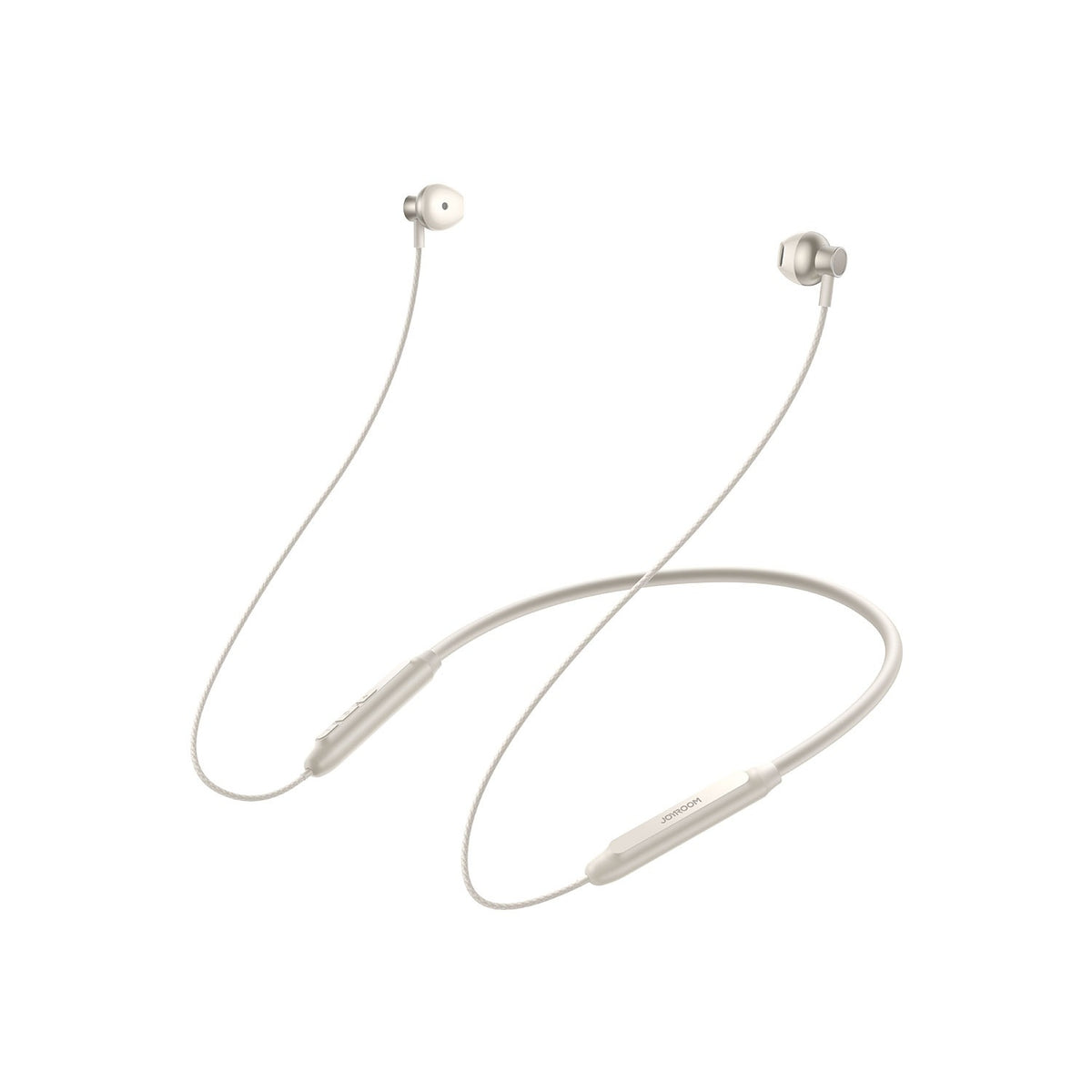 JOYROOM® Neckband Wireless Earphones, Bluetooth 5.4, 14.2mm Drivers, 30H Playtime, Dual-Device Connection, Magnetic Earbuds, IP54 | JR-D8 - متجر نصر