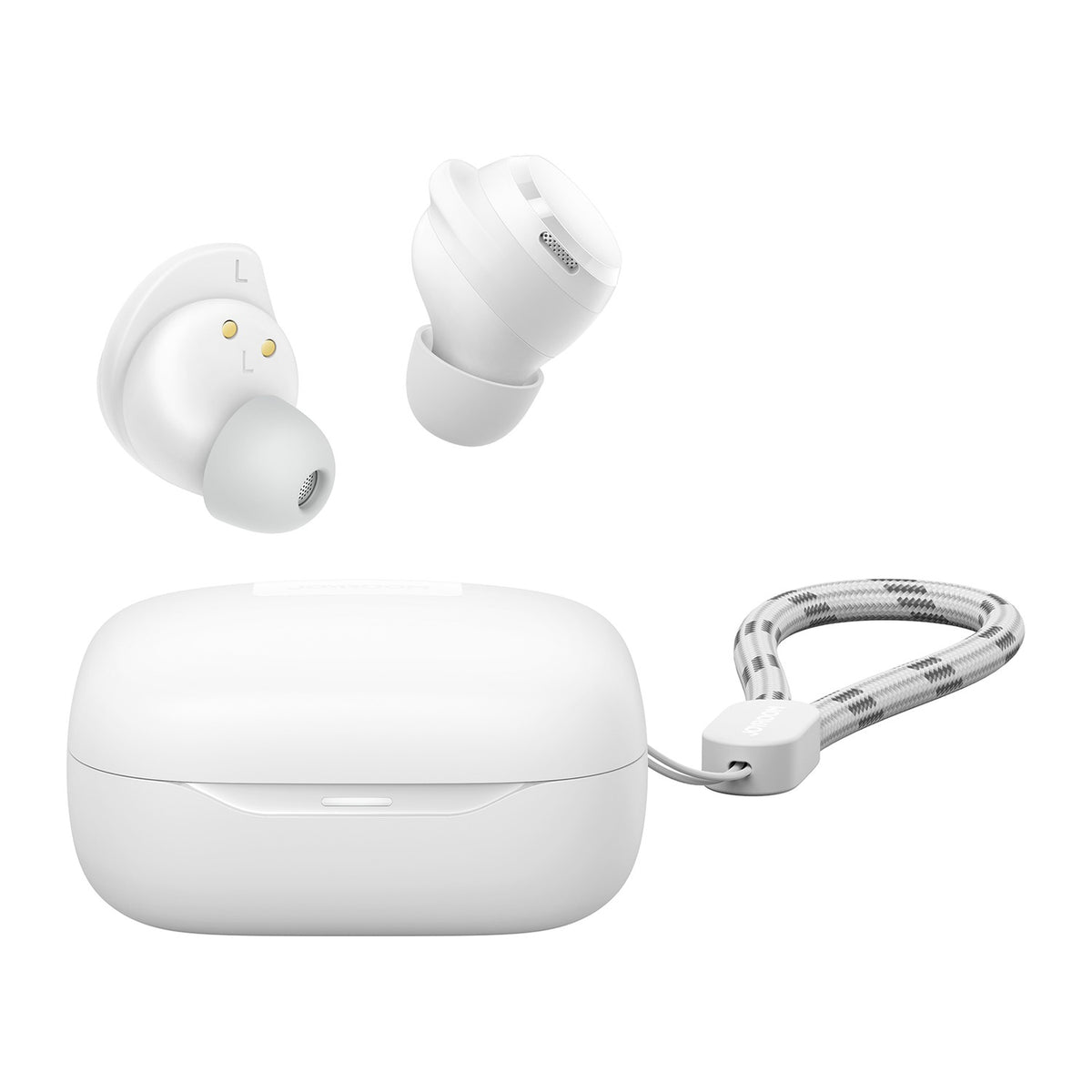 JOYROOM® Jdots True Wireless Earbuds with Ear Wings & Lanyard Case, Bluetooth 5.4, 8H per Charge, 28H Total, IPX5 | JR-DB3 - متجر نصر