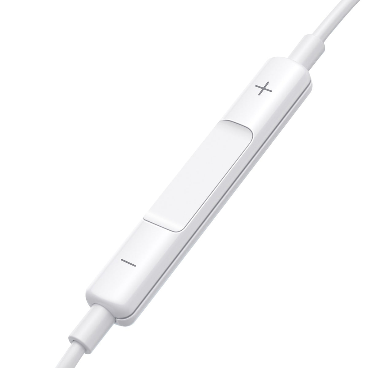 JOYROOM® 3.5mm Wired Earphones, 14.2mm Drivers, 3-Button Remote with Mic, Half In-Ear, 1.2m TPE Cable White | JR-EW01 - متجر نصر