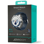 JOYROOM Classic Bluetooth Calling Smart Watch, 1.43" AMOLED 1000 Nits 60Hz, Smart Crown, Bluetooth 5.4, 100+ Sports Modes, IP68, 7-10 Days Battery Silver | JR-FC3