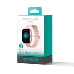 JOYROOM Fit-life Bluetooth Calling Smart Watch, 1.96" HD Display, Bluetooth 5.4, 100 Sports Modes, Two Straps, 1ATM, 8-12 Days Battery Rose Gold | JR-FT5 Plus