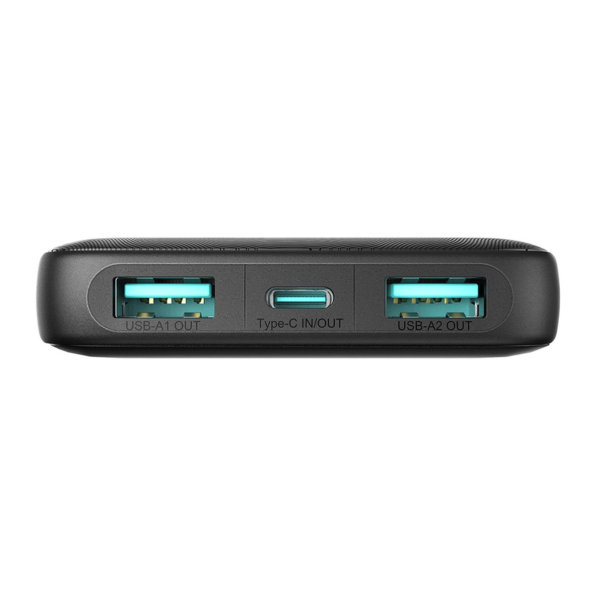 باور بانك JOYROOM بشحن سريع 22.5W بسعة 10000mAh، منفذان USB-A + منفذ USB-C للإدخال/الإخراج، مؤشر LED، أسود | JR-PBF15 - متجر نصر