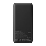 JOYROOM 22.5W Fast Charging Power Bank 10000mAh, 2x USB-A + USB-C In/Out, LED Indicator Black | JR-PBF15
