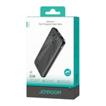 JOYROOM 22.5W Fast Charging Power Bank 10000mAh, 2x USB-A + USB-C In/Out, LED Indicator Black | JR-PBF15