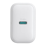 JOYROOM 30W USB-C PD Fast Wall Charger, PD/QC3.0/PPS, EU Plug White | JR-TCF24