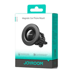 JOYROOM Magnetic MagSafe Car Phone Mount, Dual Magnet Rings, One-Hand Use, 360° Rotation Black | JR-ZS406