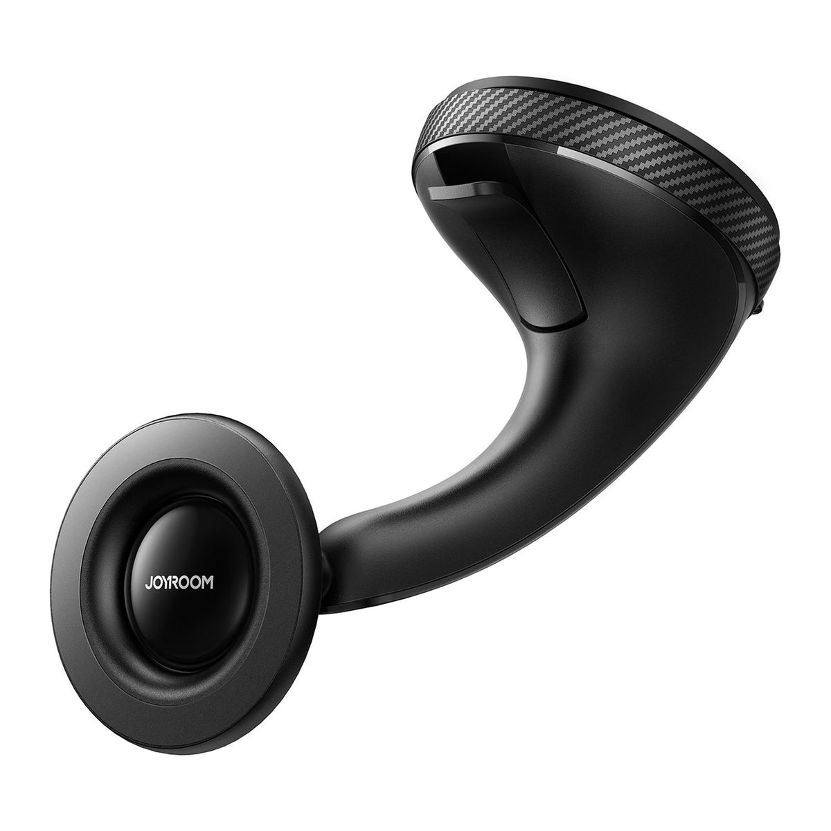 JOYROOM® Magnetic MagSafe Car Phone Mount, Dual Magnet Rings, One-Hand Use, 360° Rotation Black | JR-ZS406 - متجر نصر