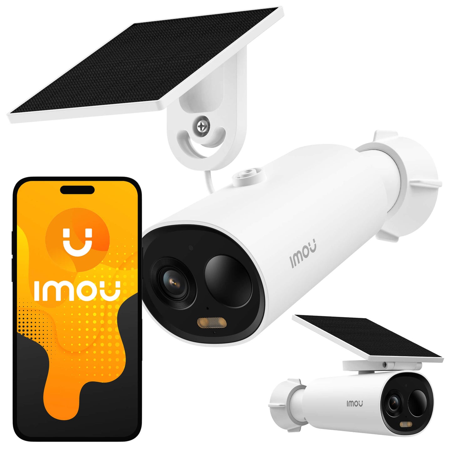 3mp Outdoor Solar-Powered Smart Security Camera | IMOU Cell3C متجر نصر