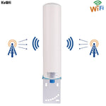 KuWFi Networks 3G/4G External Booster Antenna (698Mhz-2.7Ghz) With 10m Cable SMA Male