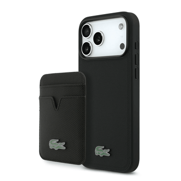 LACOSTE Mobile Phone Accessories LACOSTE Hard Case MagSafe and MagSafe Card Wallet Bundle | iPhone 17 Pro Max