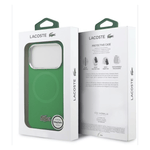 LACOSTE Mobile Phone Accessories LACOSTE HARD CASE MAGSAFE SILICONE  W/ METAL LOGO | IPHONE 17 Series