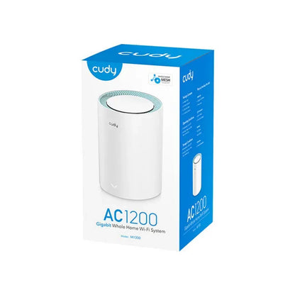 Cudy M1300 AC1200 Dual-Band Gigabit Whole Home Mesh Wi-Fi System (1-Pack)