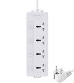 Linkcomm Accessories 1.6m Cable with EU plug Individual Switch Linkcomm 4 outlets Power Strip (Multi-Options)