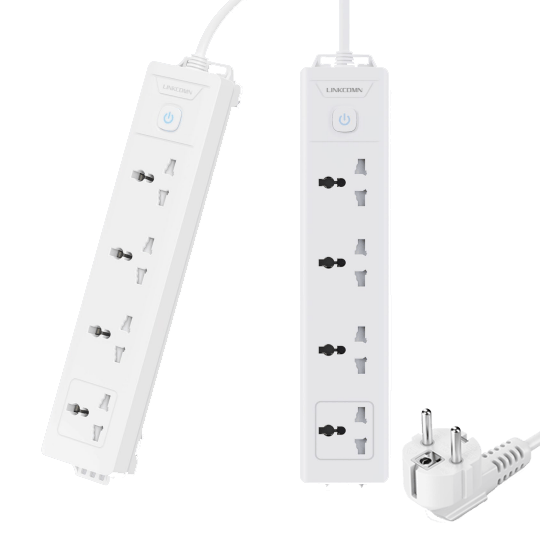 Linkcomm 4 outlets Power Strip (Multi-Options) - متجر نصر