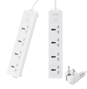 Linkcomm Accessories 1.6m Cable with EU Plug Linkcomm 4 outlets Power Strip (Multi-Options)