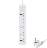 Linkcomm Accessories 1.6m Cable with EU Plug Linkcomm 5 Outlet Power Strip (Multi-Options)