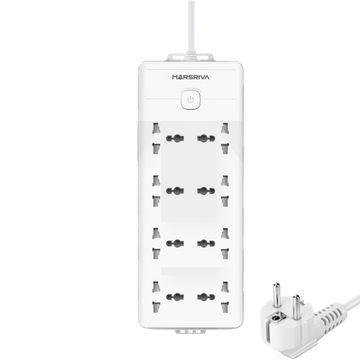 Linkcomm Accessories 1.6m Cable with EU Plug Linkcomm 8 Outlets Power Strip (Multi-Options)