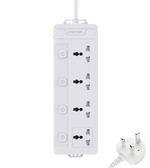 Linkcomm Accessories 1.6m Cable with MK plug Individual Switch Linkcomm 4 outlets Power Strip (Multi-Options)