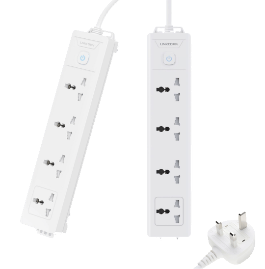 Linkcomm 4 outlets Power Strip (Multi-Options) - متجر نصر