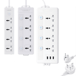 Linkcomm Accessories Linkcomm 4 outlets Power Strip (Multi-Options)