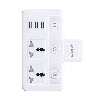 Linkcomm Accessories Linkcomm Wall Plug Power Strip ًWith USB Ports MK Plug