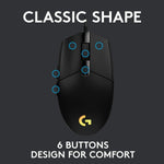Logitech Accessories Logitech G102 LIGHTSYNC RGB 6 Button Gaming Mouse