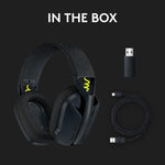 Logitech Accessories Logitech G435 LightSpeed Over Ear Wireless Gaming Headset