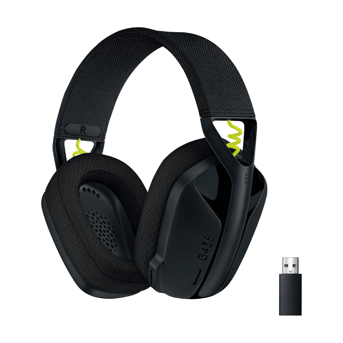 سماعة الألعاب اللاسلكية ​​فوق الأذن Logitech G435 LightSpeed - متجر نصر