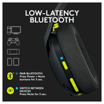 Logitech Accessories Logitech G435 LightSpeed Over Ear Wireless Gaming Headset