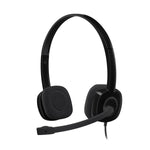 Logitech Accessories Logitech H151 Stereo Headset w/ Mic 3.5mm Audio Jack
