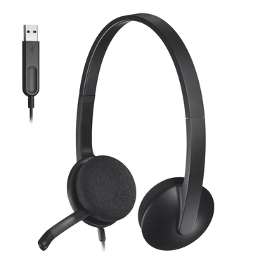 Logitech Accessories Logitech H340 USB Headset