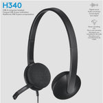 Logitech Accessories Logitech H340 USB Headset