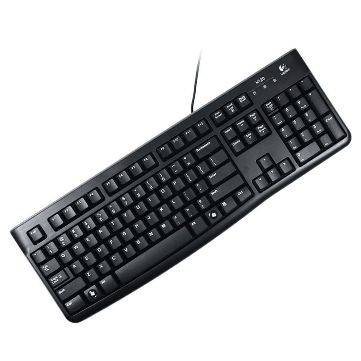 لوحة مفاتيح  سلكية Logitech K120 - متجر نصر