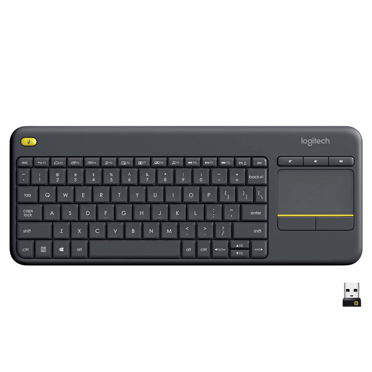 لوحة مفاتيح  اللاسلكية التي تعمل باللمس Logitech K400 - متجر نصر