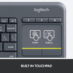Logitech Accessories Logitech K400 Wireless Touch Keyboard
