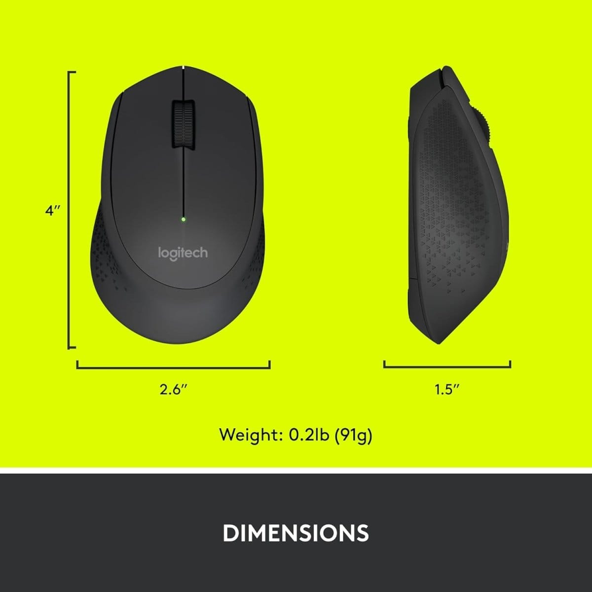 ماوس لاسلكي Logitech M280 - متجر نصر