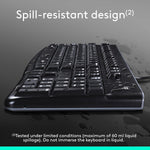 Logitech Accessories Logitech MK120 Wired Keyboard and Mouse Combo
