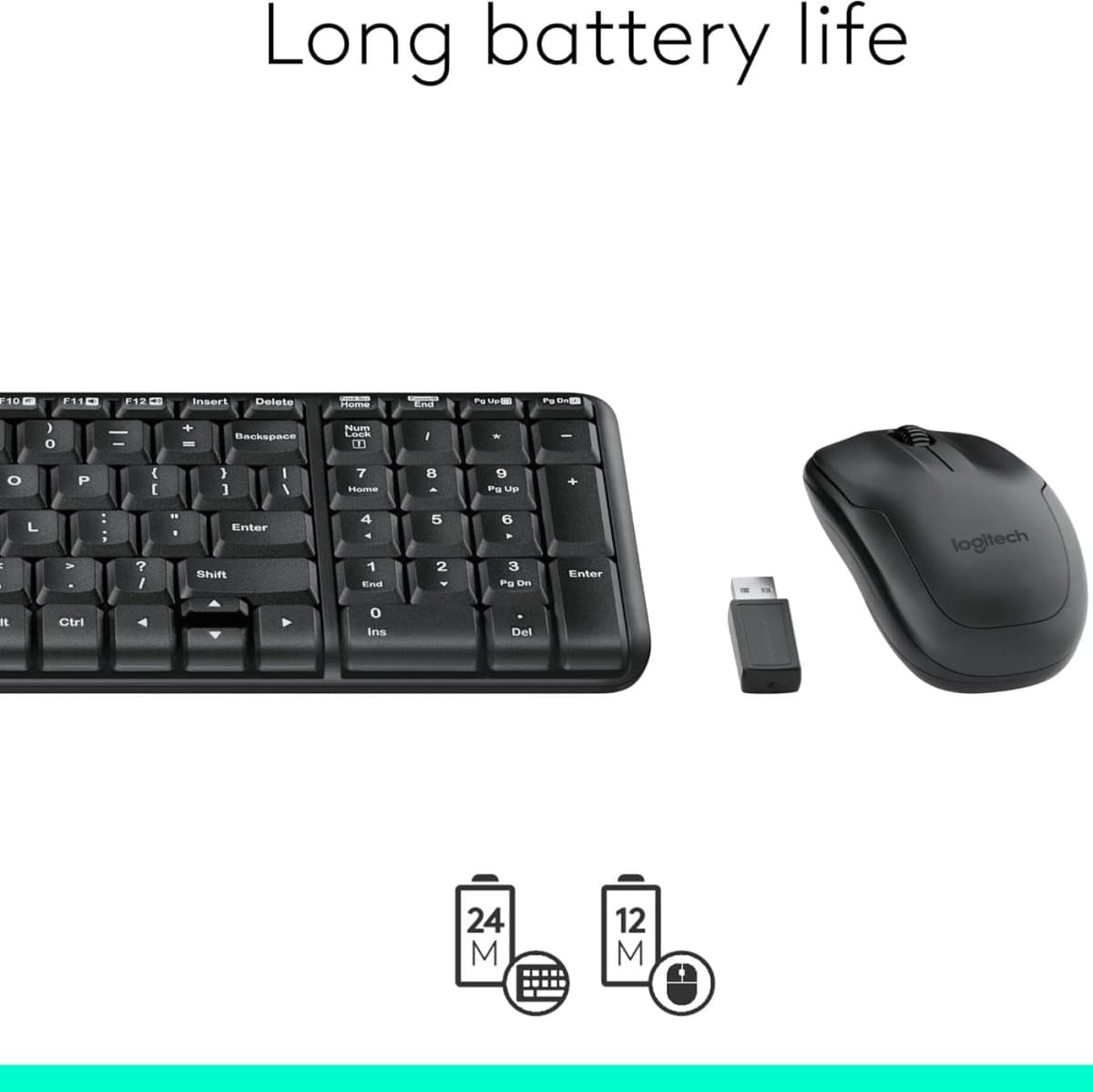 Logitech MK220 Wireless Keyboard and Mouse Combo - متجر نصر