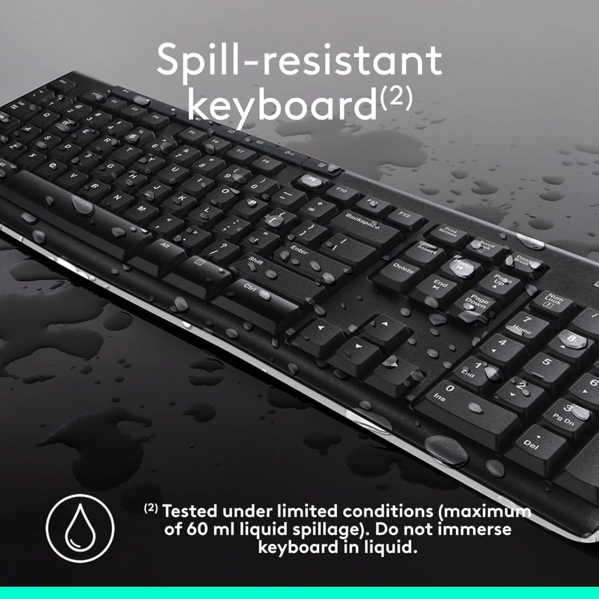 مجموعة لوحة المفاتيح والماوس اللاسلكية Logitech MK270 - متجر نصر
