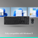 Logitech Accessories Logitech MK270 Wireless Keyboard and Mouse Combo