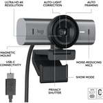 Logitech Accessories Logitech MX Brio Ultra HD 4K Streaming Webcam