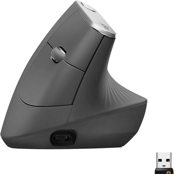 Logitech Accessories Logitech MX Vertical Ergonomic Wireless Mouse -Black
