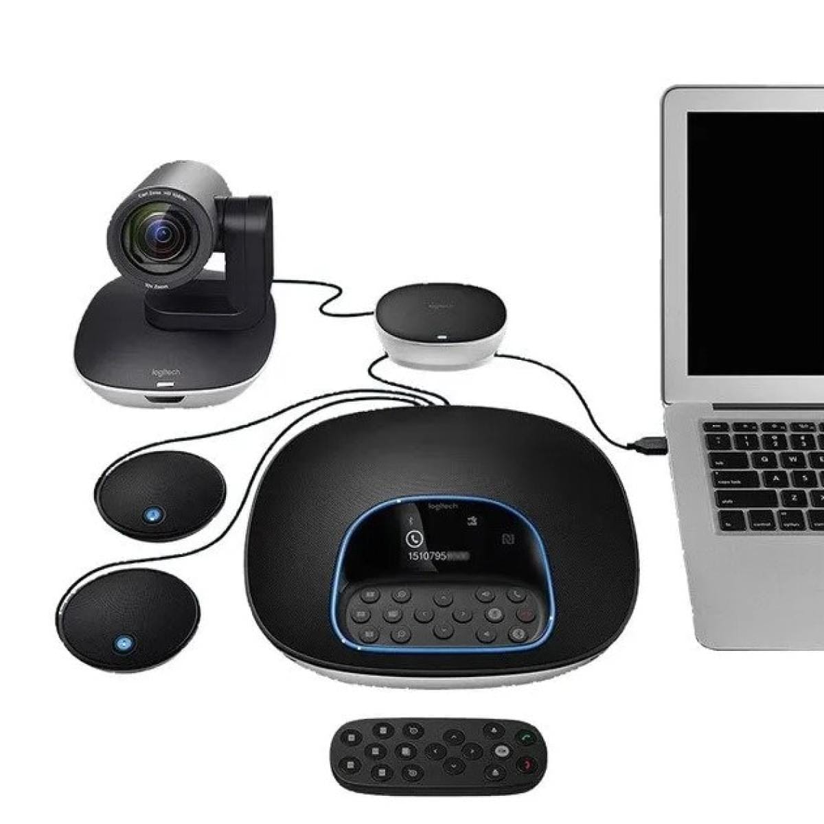 Logitech C3500 GROUP Video Conferencing System with STMP100 Expansion Microphones - متجر نصر