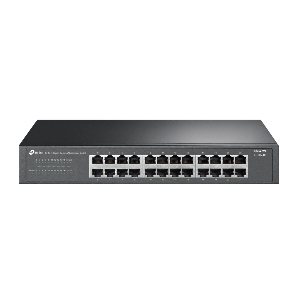 TP-Link® LiteWave 24-Port Gigabit Desktop/Rackmount Switch | LS1024G - متجر نصر