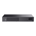 TP-Link LS1024G rear panel with AC power input