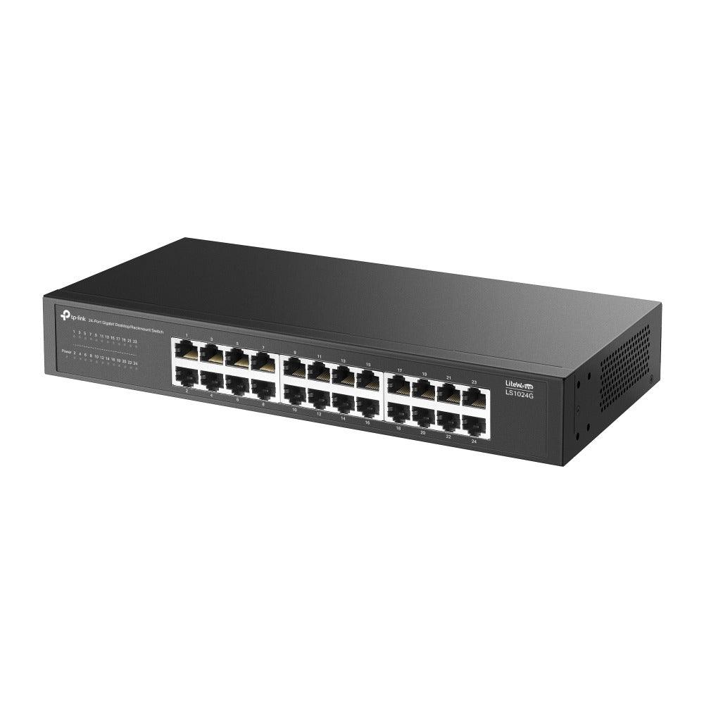 TP-Link® LiteWave 24-Port Gigabit Desktop/Rackmount Switch | LS1024G - متجر نصر