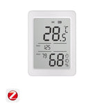 Sonoff AirGuard TH Zigbee Temperature & Humidity Sensor with 3.6" LCD front view | SNZB-02DR2