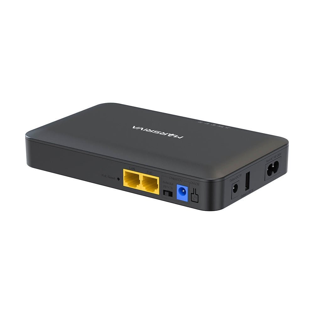 Marsriva KP2 10000mAh Mini DC UPS 18W Router Backup with PoE - متجر نصر