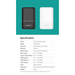 Marsriva Mobile Phone Accessories MARSRIVA Power Bank 10000mAh (Multicolor) | MR-PB10E